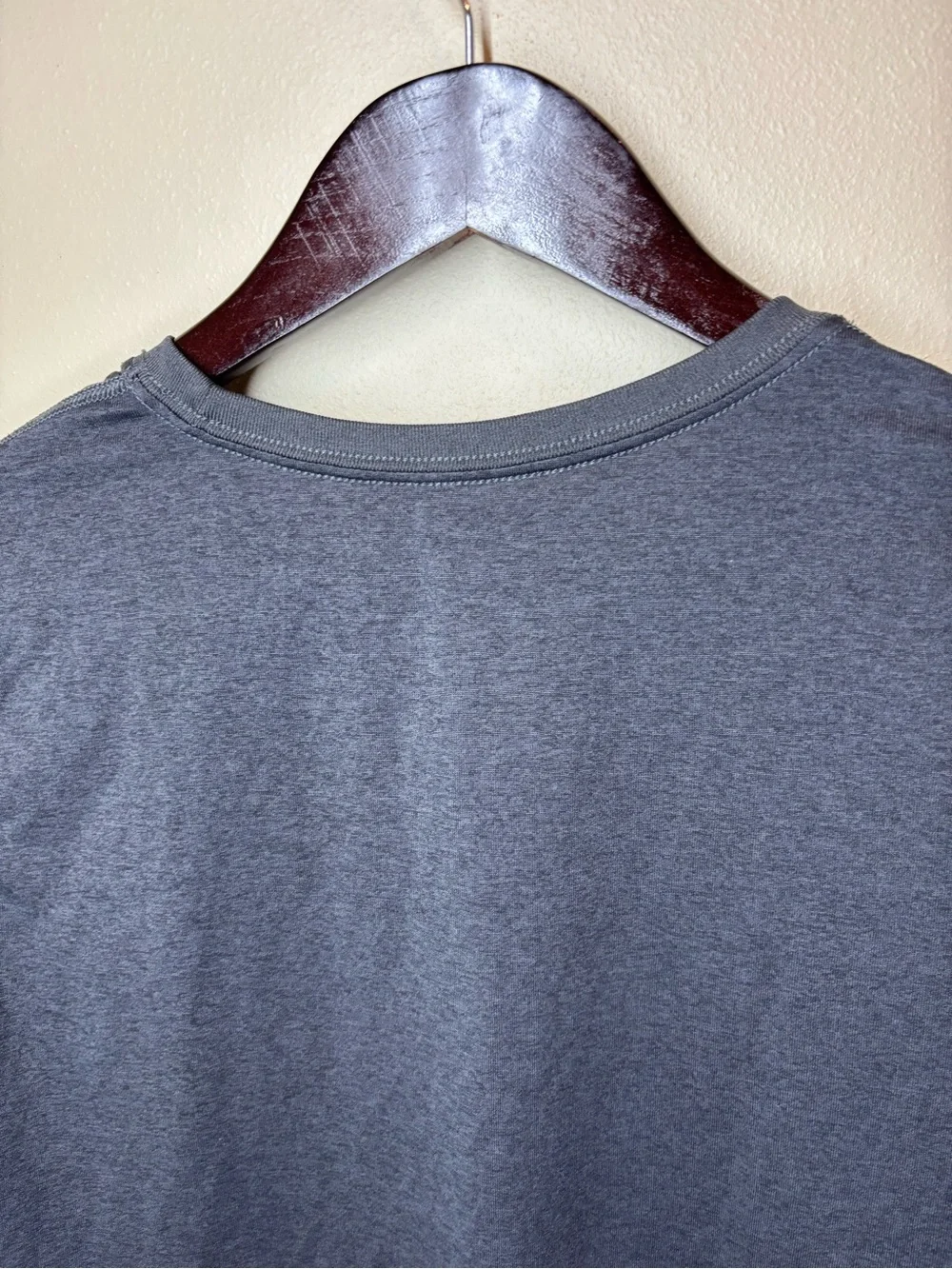 Nike Dri-FIT Men's Long-Sleeve Performance Shirt - Gray, large